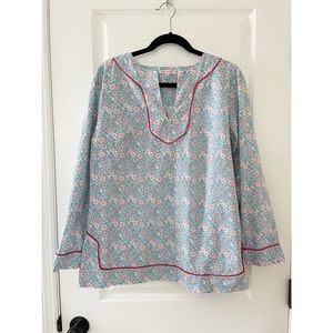 Kayce Hughes Floral Tunic, 12, EUC